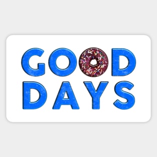 Good Days Blue Sticker